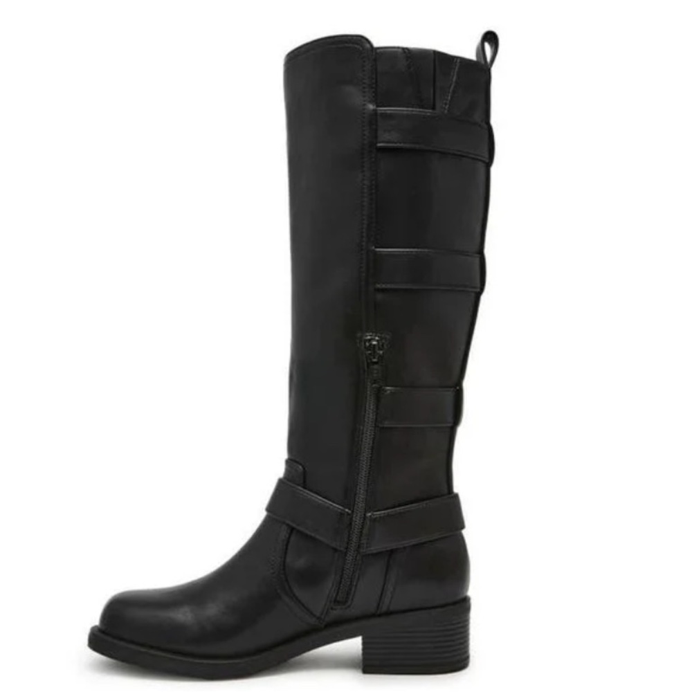 NWOT Dolce Vita Black Ardell Tall Buckle Boot Size 6.5 - Picture 6 of 17